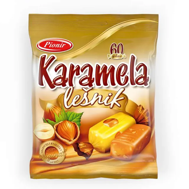 Karamela lesnik Pionir 100g Pionir