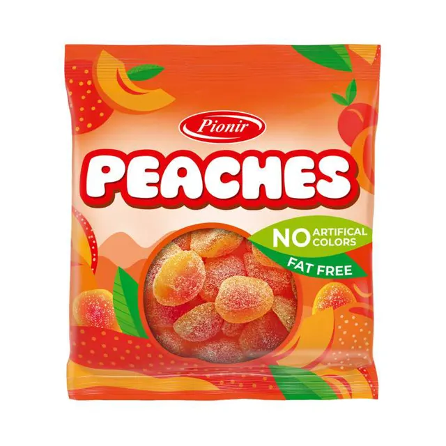 BOMB.GUMENE PEACHES 100g PIONIR PIONIR