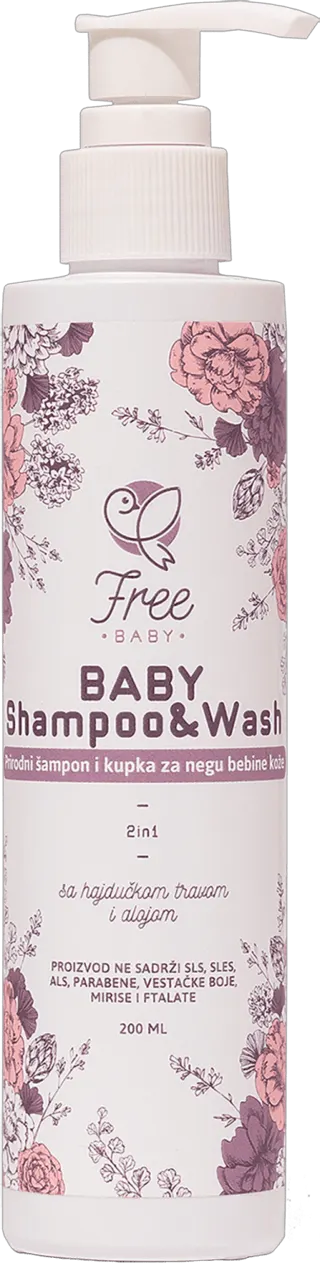 Free BABY šampon i kupka 200 ml