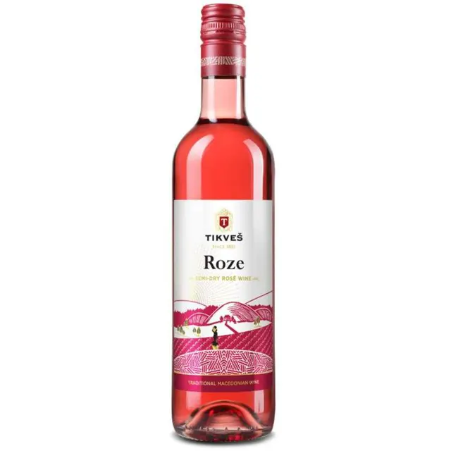 Vino rose Tikves 0,5l Tikves