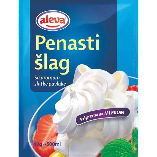 Slag pena sa mlekom Aleva 40g Aleva