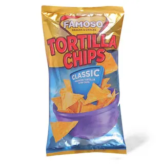cips famoso tortilla cheese 85g silbo EL FAMOSO