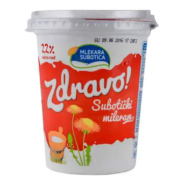 Mileram 22%mm Zdravo 400g Zdravo