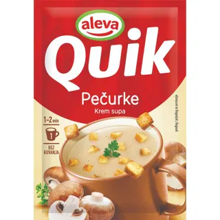 Supa instant krem/pecur.Quik Aleva 17g