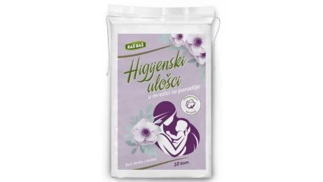ULOŠCI HIGIJENSKI ZA PORODILJE BAŠ BAŠ 10/1 BAS BAS