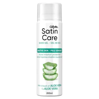 Gillette Satin Care gel/brij. ALOE 200ml