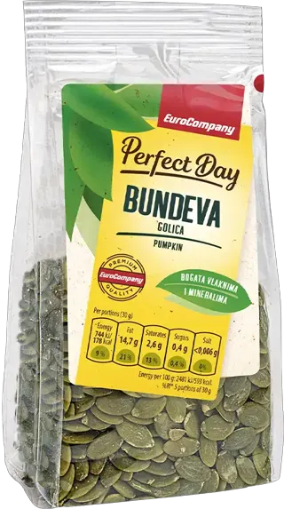 SEMENKA BUNDEVE OČIŠĆENA GOLICA 125GR. EUROCOMPANY