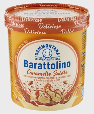 SLADOLED BARATTOLINO SLANA KARAMELA 500G
