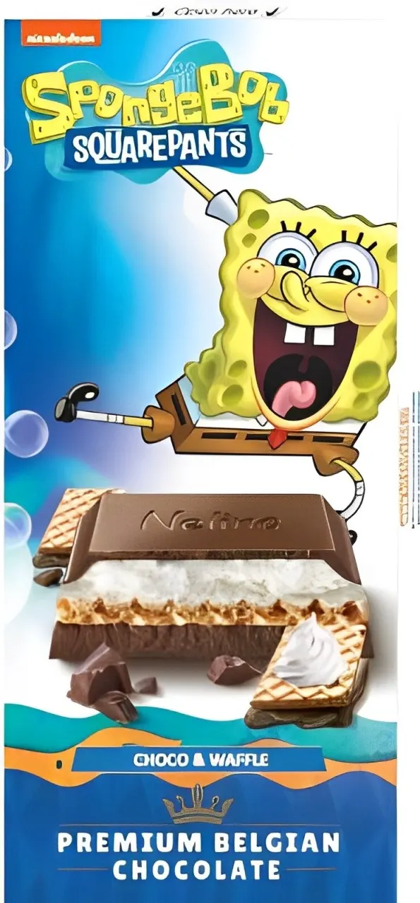 COK.SPONGE BOB WAFFLE 80g-982 Nelly