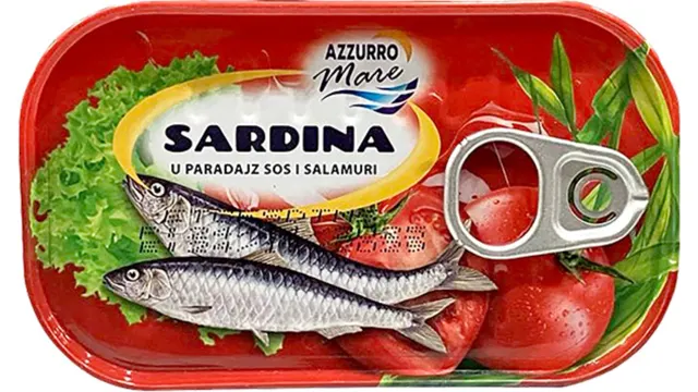 SARDINA U PARADAJZ SOSU I SALAMURI 125G AZZURRO PL