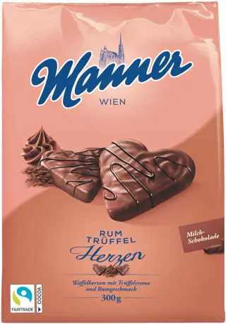 BISKVIT RUM SRCE 300GR MANNER