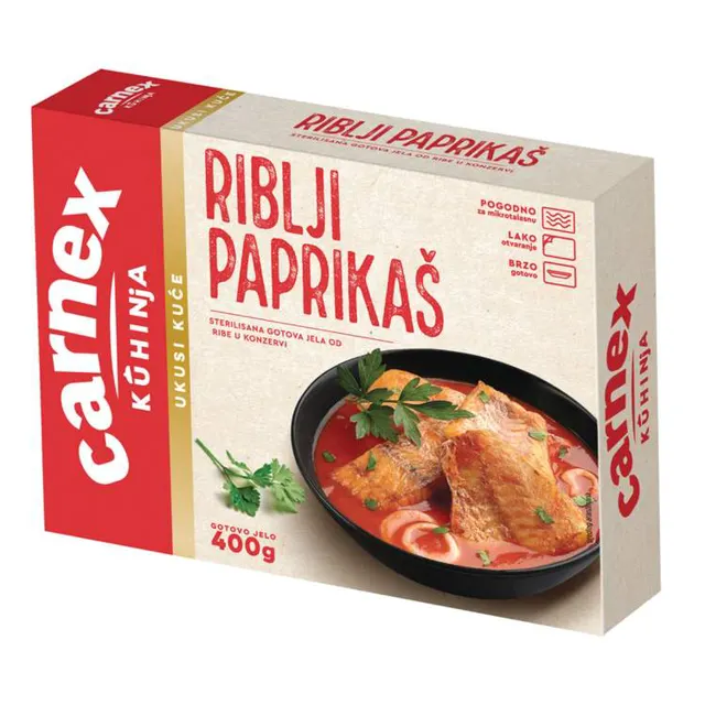 Riblji paprikas 400g Carnex