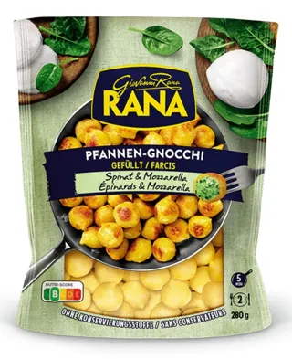 NJOKE SA SPANAĆEM I MOZZARELOM 280GR RANA