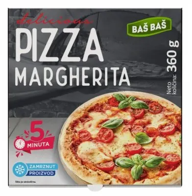 SMRZNUTA PIZZA MARGARITA 360G TE AMO VOLIM