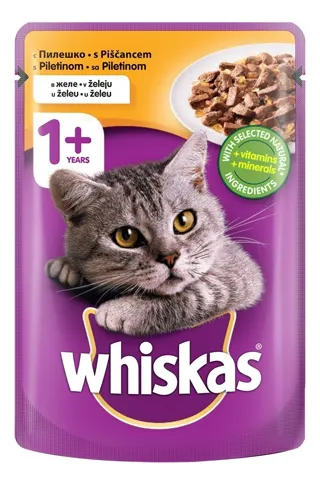 Whiskas piletina u zeleu 100gr