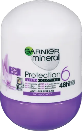 Roll-on miner.protec.floral Garnier 50ml