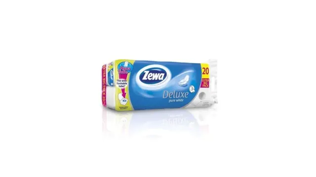 WC ROLNA ZEWA DELUXE DELICATE CARE WHITE 20/1 SL ZEWA