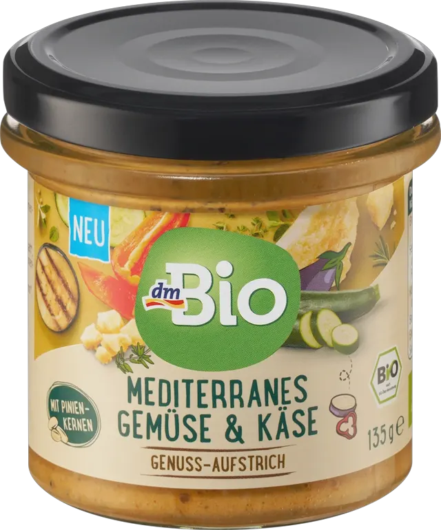 dmBio namaz mediteransko povrće/sir 135g dmBio