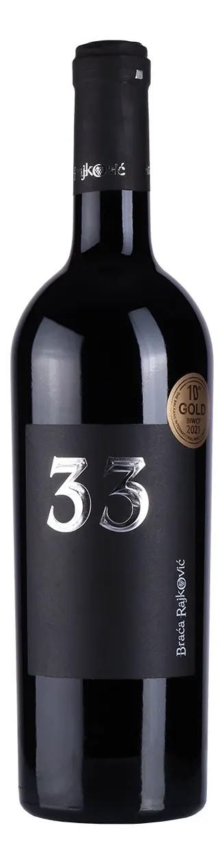 Vino crveno 33 Rajkovic 0.75l Braca Rajkovic
