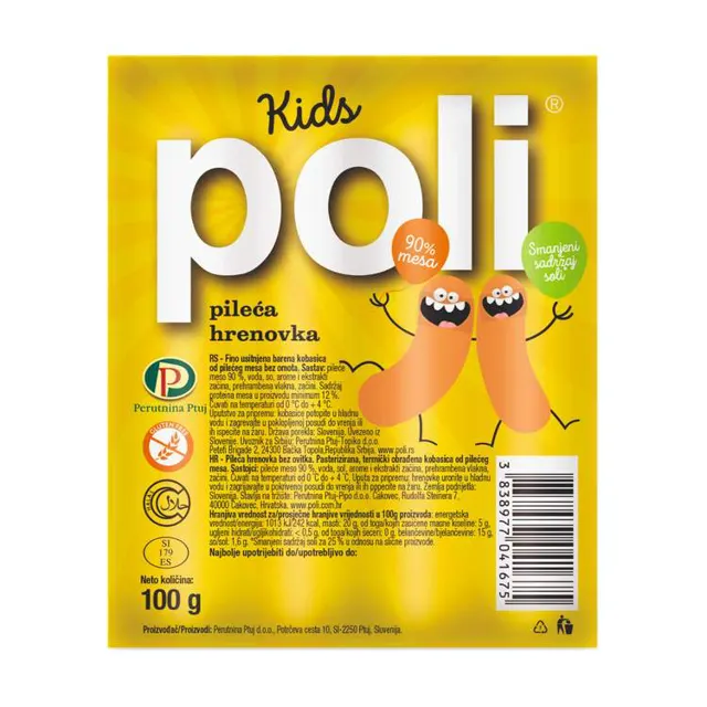 Pileca virsla Poli kids 100g Poli