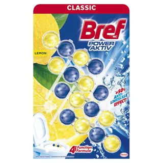 Bref Power Aktiv Lemon 4x50g