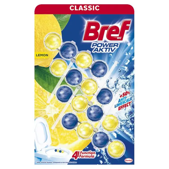 Bref Power Aktiv Lemon 4x50g Bref