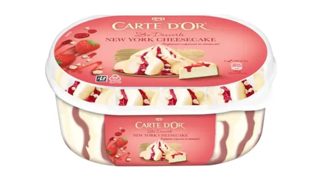 SLADOLED CARTE D'OR NEW YORK CHEESECAKE 825ML CARTE DOR