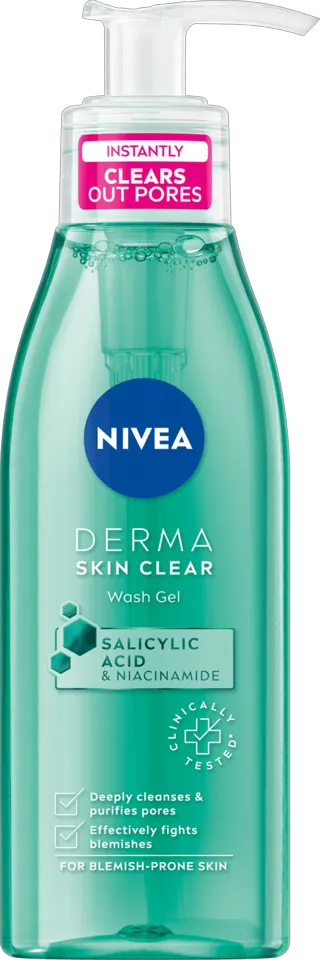 NIVEA DERMA gel za čišćenje lica 150ml