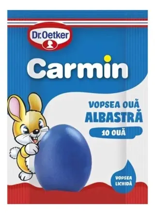 BOJA ZA JAJA PLAVA CARMIN 5g