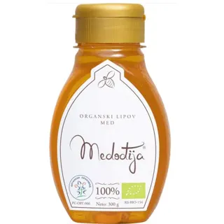 Medođija organski lipov med 300g