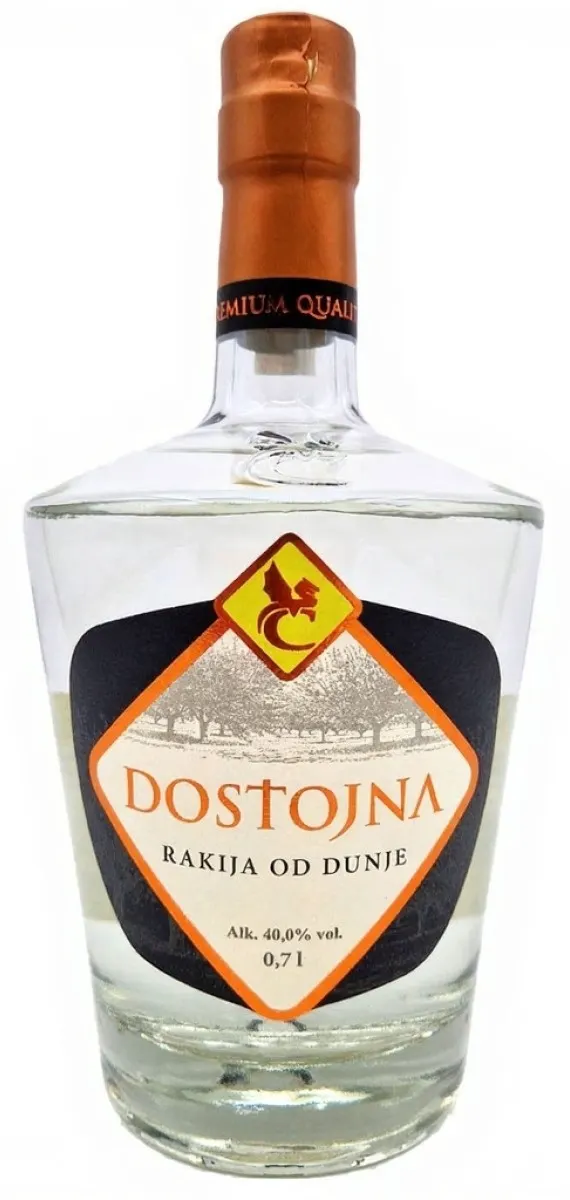 Rakija dunja Dostojna 0700 0,7 l DOSTOJNA