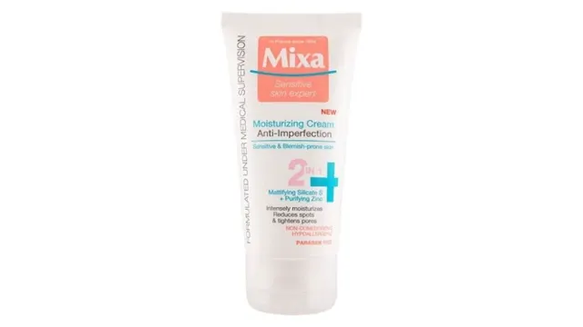 KREMA ZA LICE ANTI IMPERFECTIONS 2U1 MIXA 150ML MIXA