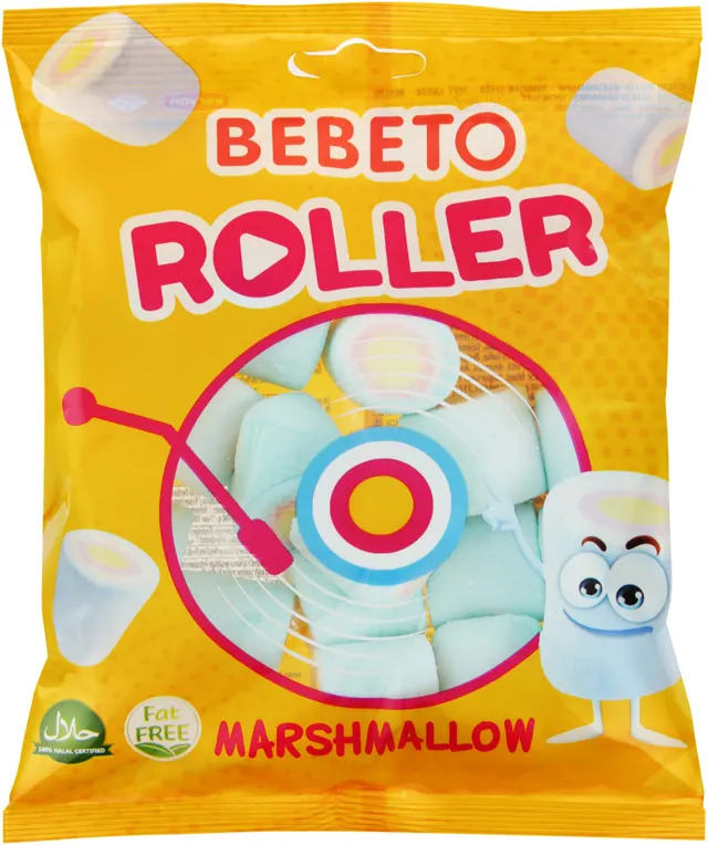 Bombona penasta Roller Bebeto 60g Bebeto