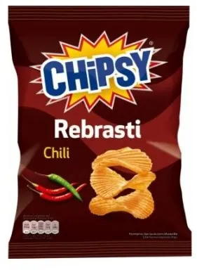 CHIPSY REBRASTI CHILI 80g