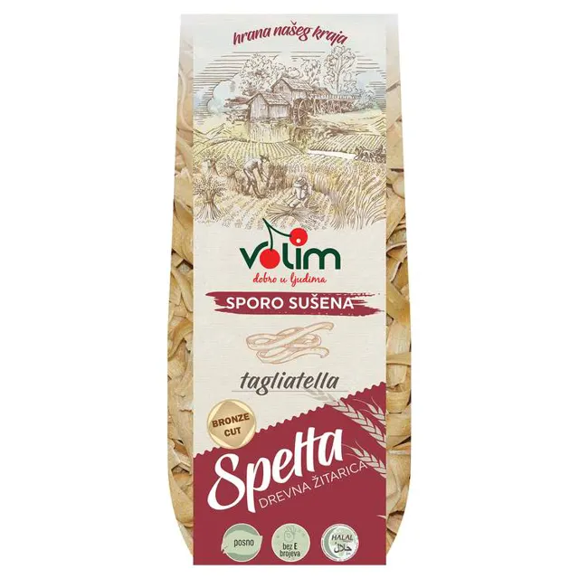 Spelta tagliatela testenina 250g #20 Volim VOLIM