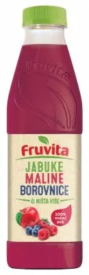 SOK FRUVITA 100% MALINA I BOROVNICA 0.8L PET FRUVITA