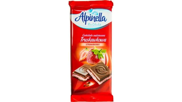 COKOLADA ALPINELLA JAGODA 100GR ALPINELLA