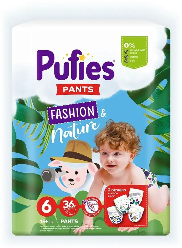 PELENE PUFIES PANTS FASHION&NATURE EXTRA LARGE 6 36KOM(15+KG) PUFIES