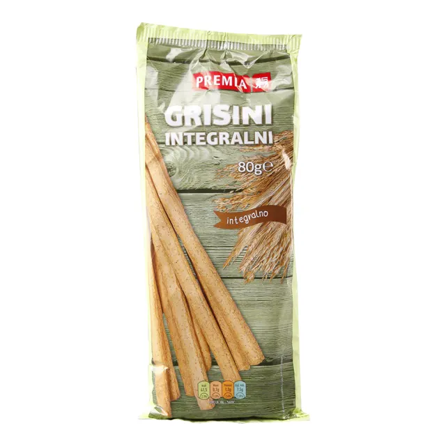 Grisini integralni Maxi 80g Maxi pekara pakovani proizovd