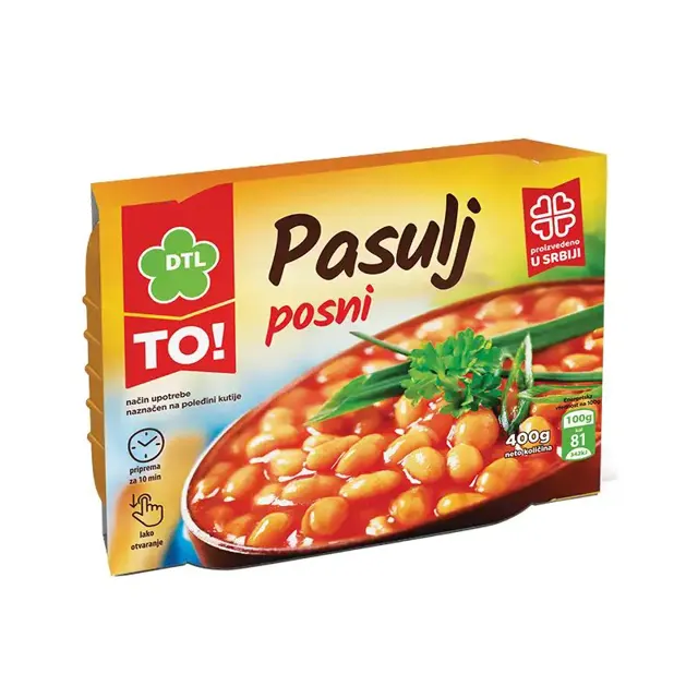 got.jelo pasulj posni 400g TO PRM neopl NEOPLANTA AD NOVI SAD
