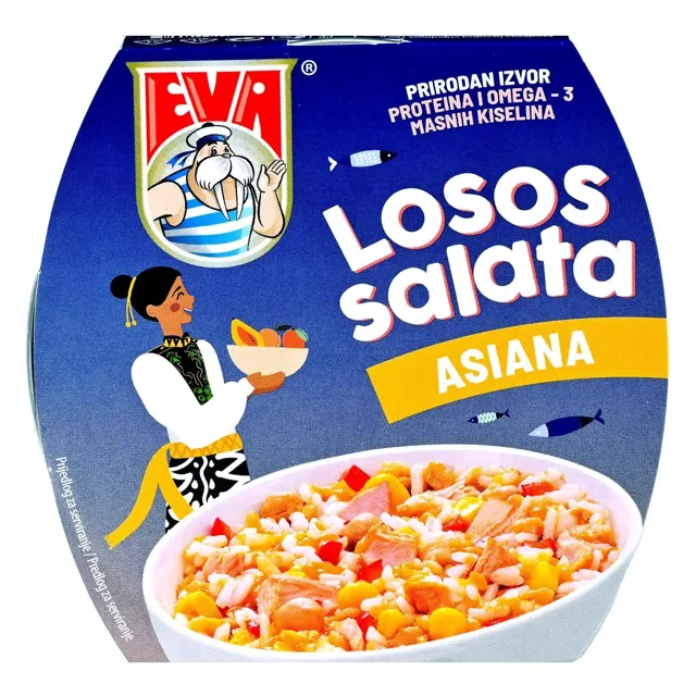 Losos salata asiana EVA 0160 160 g EVA
