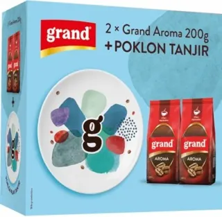 KAFA GRAND AROMA 2X200G + POKLON TANJIR