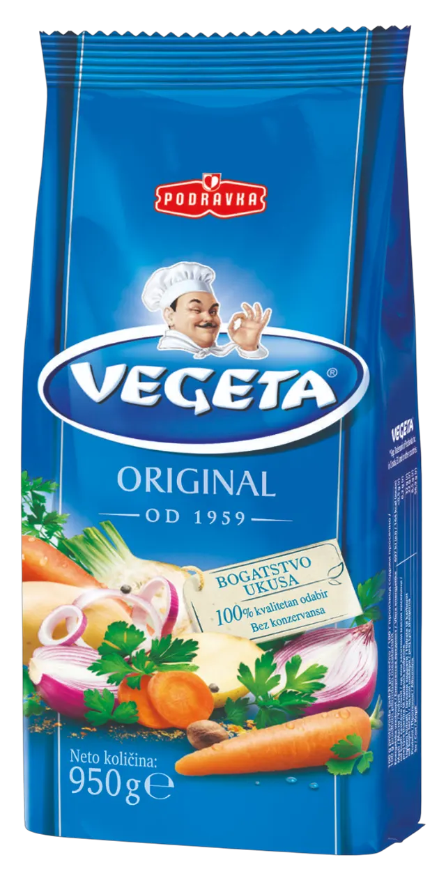 VEGETA 950G+150G GRATIS PODRAVKA VEGETA