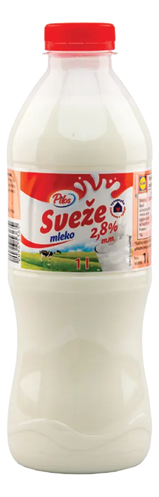 Sveže mleko 2,8% 1l MK6 1l Pilos