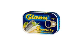 Sardina u biljnom ulju 0125 GIANA