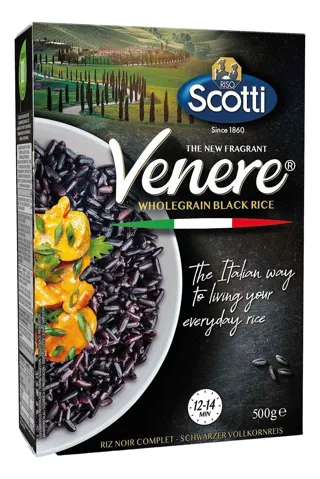 PIRINAČ CRNI INTEGRALNI PARBOILED VENERE 500GR RISO SCOTTI