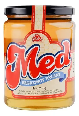 MED BAGREMOV 700gr STAKLO