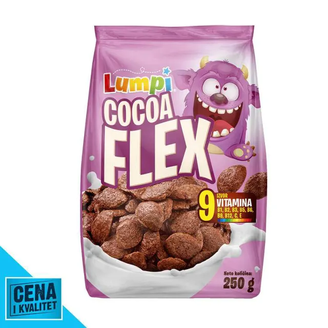 PAHULJICE CHOCO FLEX 250G LUMPI LUMPI
