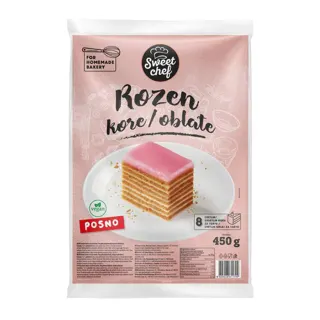 KORE ZA ROZEN TORTU 450G SWEET CHEF