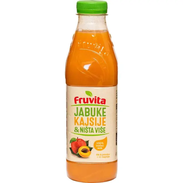 SOK JABUKE KAJSIJE&NISTA VISE 0.8l FRUVITA FRUVITA